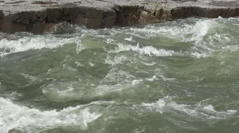 River rapids Stock Footage 2895476