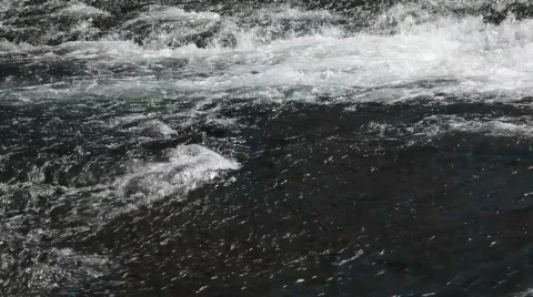 River rapids pan P HD 2650 Stock Footage 544208