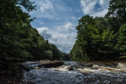 River rapids Stock Photos