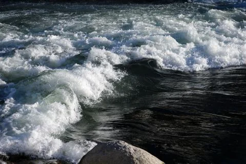 River rapids Foto stock