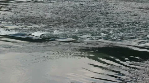 River rapids - telephoto shot Stock Footage 44831925