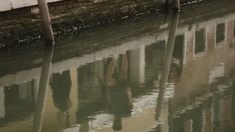 River, Reflection, Canal, Venice Stock Footage 307384384