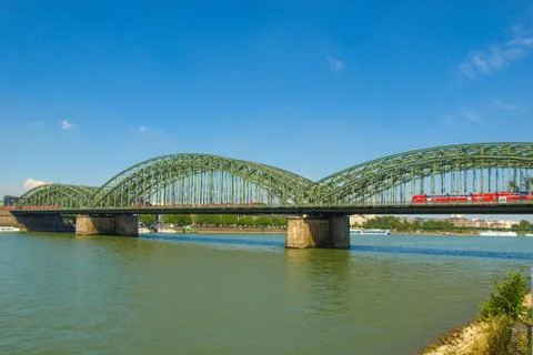 River rhein Stock Photos