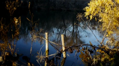 River Ripple Stock Footage 32296253