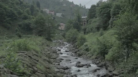 River rize Stock Footage 48392531