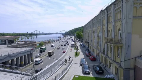 River road Video stock 83234888