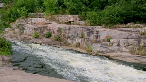 River in the rock 스톡 동영상 97758984