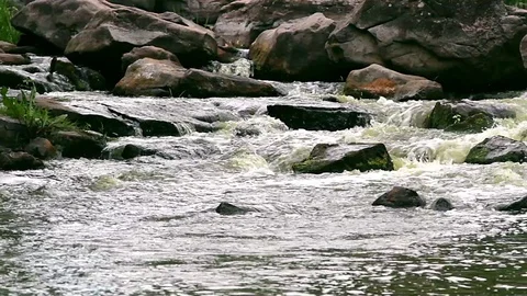 River in the rock Video stock 98601556