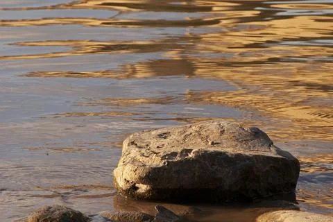 River Rock Stock Photos