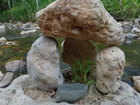 River rock Stock Photos