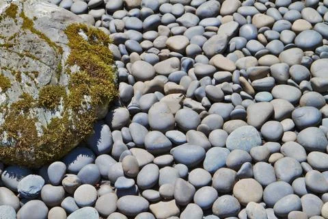 River rocks and boulder Stock Photos