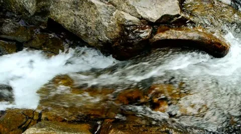 River on Rocks Video stock 20615173