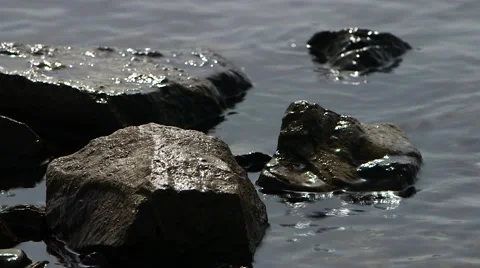River Rocks Stock Footage 48482139