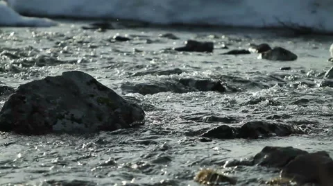 River with rocks Stock Footage 58204923