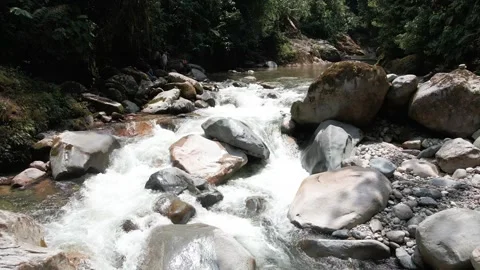 RIVER ROCKS Stock Footage 343421568