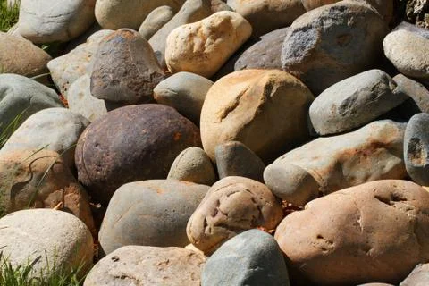 River rocks Stock Photos