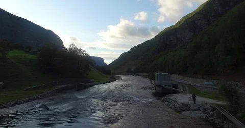 River On Rocky Mountain 3 Stock Footage 82268423