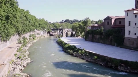 River in Rome Vidéo 52932543