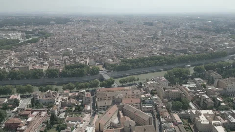 River in Rome Stock Footage 312284768