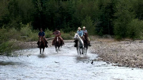 RIVER RUN IN ROCKY MOUNTAINS Stock Footage 33738810