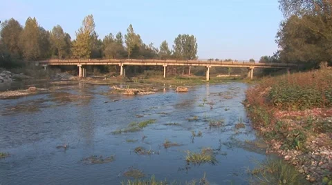 River rybnica  3 Stock Footage 8795505