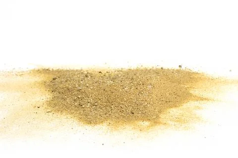 River sand dune isolated Stock Photos