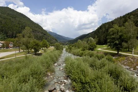 River sarca Stock Photos