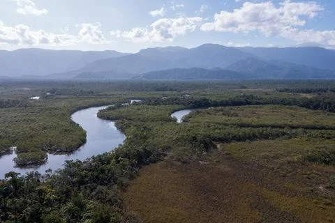 River seen from above Stock Photos