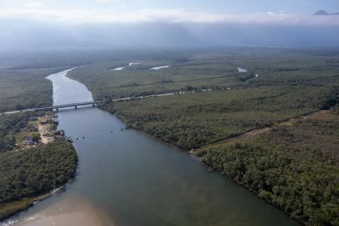 River seen from above Stock Photos