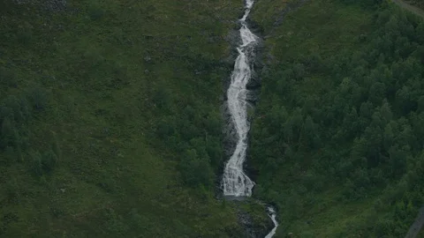 River seen from the air Stock Footage 117744096