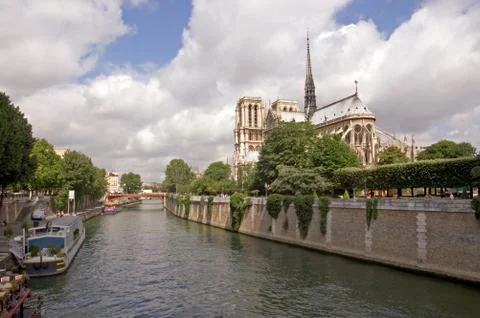 The river seine Stock Photos