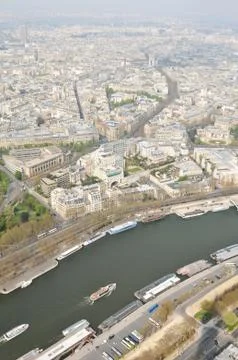 The river Seine Stock Photos