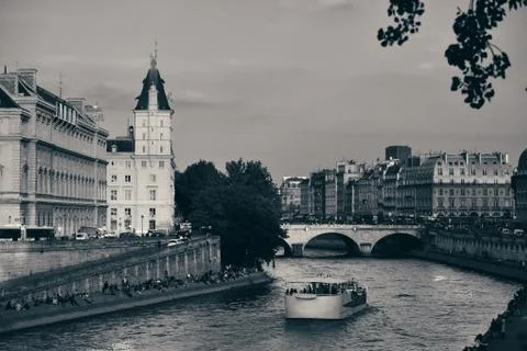 River Seine Foto stock