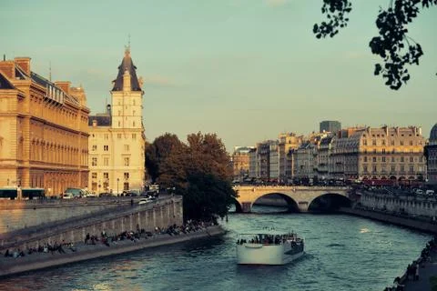 River Seine Stock Photos