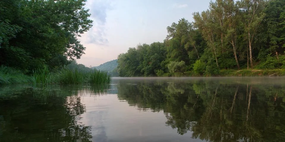 River seversky donets Stock Photos
