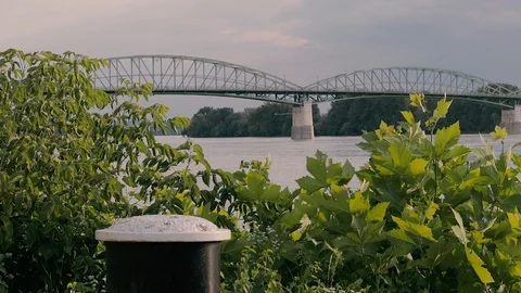 River ship Stock Footage 91190126