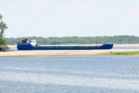 River ship Stock Photos