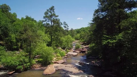River Shoals Stock Footage