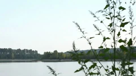 River in Siberia 1 Stock Footage
