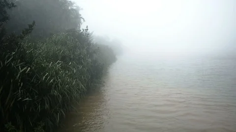 River side beautiful landscape Video stock 93399921
