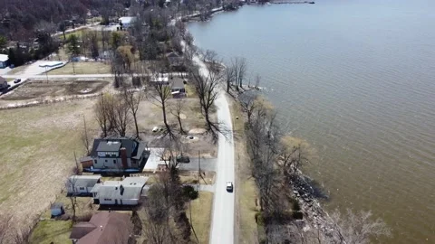 River-side drive Stock Footage 157928670