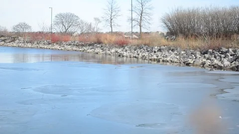 River side Video stock 129807256