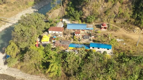 River side view Stockbeeldmateriaal 170488016