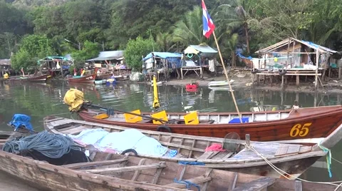 River side village 스톡 동영상 48570714