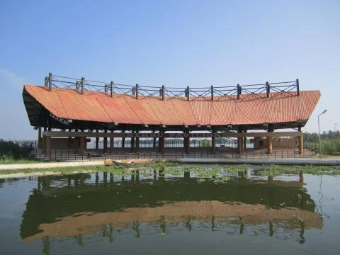 River siting hall Stock Photos