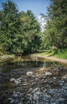 River Skrapez in Kosjeric Stock Photos
