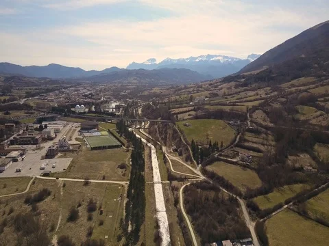 River from the sky Stockbeeldmateriaal 74643731