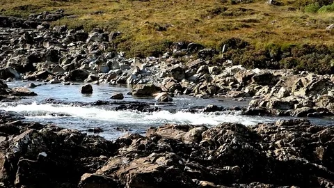 River Sligachan Stock Footage 78484988