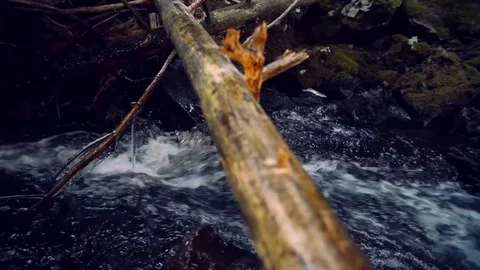 River Slow Mo Stock Footage 101795196
