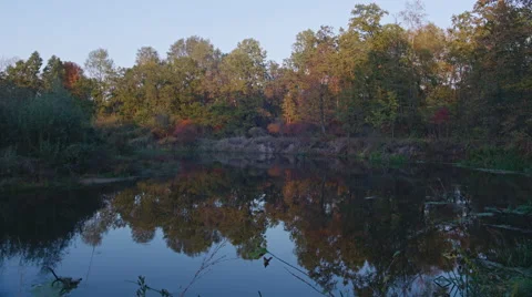 River Sluch.Time lapse Stock Footage 68635909